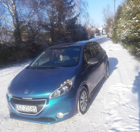 Peugeot 208 cena 22500 przebieg: 193000, rok produkcji 2012 z Golub-Dobrzyń małe 154